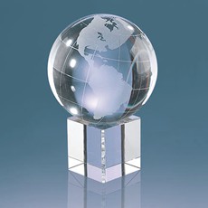 Etched Globe